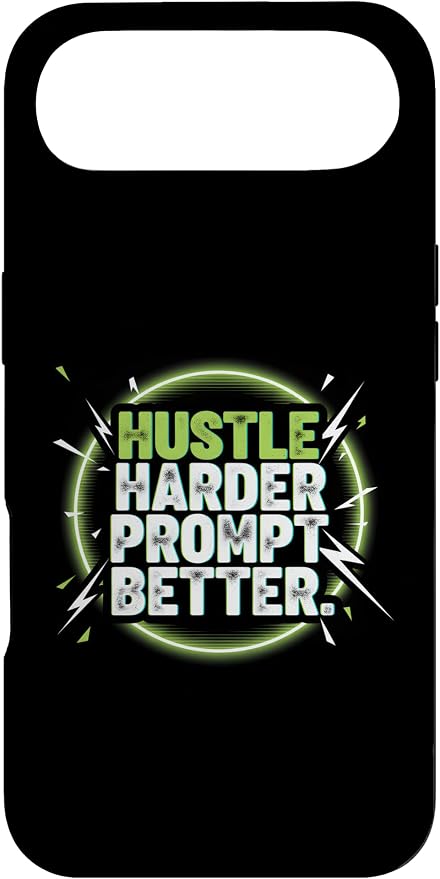Hustle Harder Prompt Better AI Artificial Intelligence Case for iPhone Air