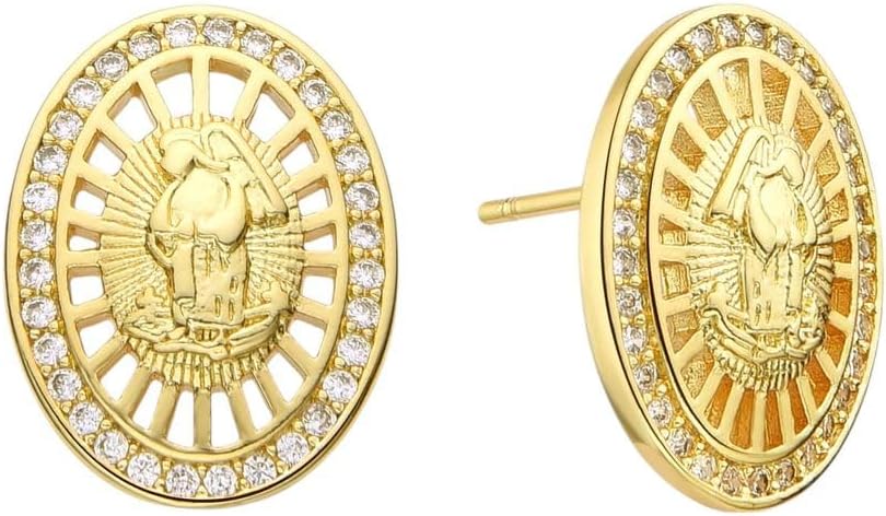 New 2026 Arrive Round Zircon Hollow Earrings For Women Design Advanced Sense Cool Personality Fashion Jewelry Gifts Trendy Accessories Creative Gift