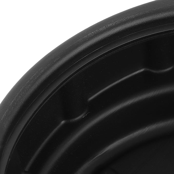 10L Plastic Oil Drain Pan, Anti Splashing Motor Oil Drip Catcher with Unique Spill Proof Design, 2.64 Gallons Capacity, Lightweight and Durable, Universal for Automotive Repair