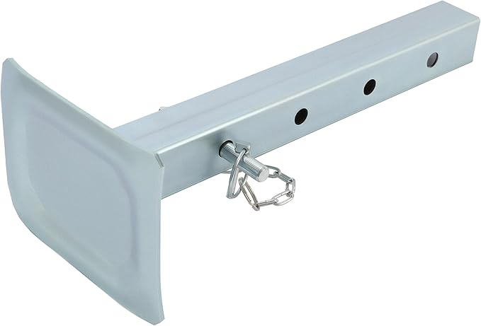 ALMULOO Jack Stand Adjustable Compatible with Square Jacks with 2" Square Tube 8000LBS Trailer Jack Drop Legs W/5 Mounting Holes Heavy Duty Steel