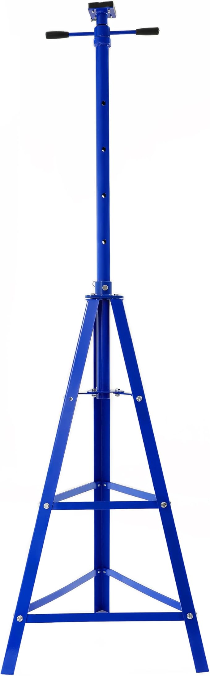 ALMULOO Adjustable Under Hoist Jack Stand for Repair Shops, Garages and DIY 2 Ton Reach Under Hoist Tripod Stand 4500 LBS Load Capacity High Lift Jack Stand 55-5/8" - 79-1/2" Powder Coated Steel