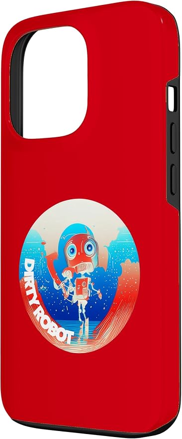 Dirty Robot my computer friend brand AI computing code cobot Case for iPhone 13 Pro