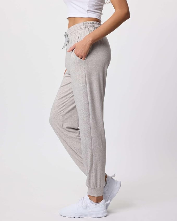 3 Pack Women's Lounge Joggers Sweatpant Active Athletic Yoga Workout Pocket | Available in Plus Size, Ladies Casual, Drawstring Gym Pants, Sleep Bottoms, Hiking, Running, Fitness, Exercise, Pajama, Soft