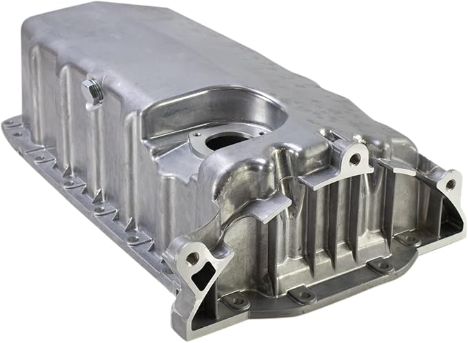 TRQ Engine Oil Pan Compatible with 1998-2010 Volkswagen Beetle 1999-2006 Golf 1999-2005 Jetta