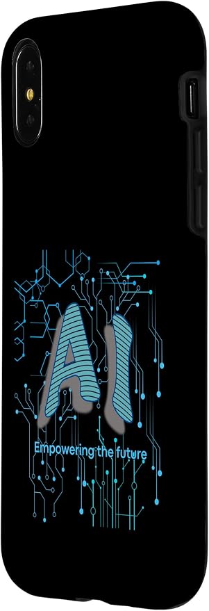 AI Circuit Board Tech Design for programmers & Engineers Case for iPhone X/XS