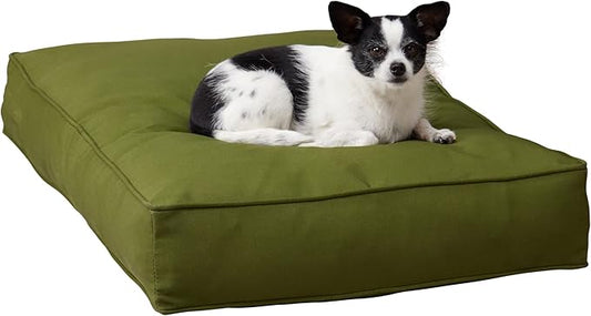 Casey Small (36 x 24 in.) Hunter Rectangle Indoor/Outdoor Pillow Style Dog Bed