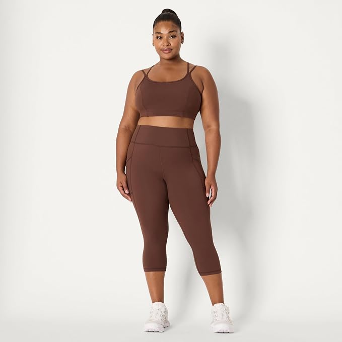 Amazon Essentials Women's Active Total Train Gym Workout Leggings
