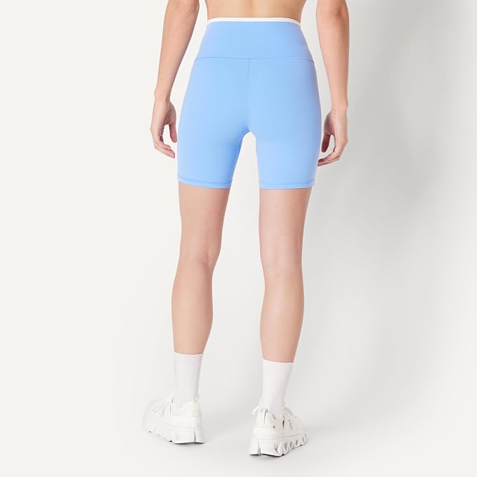 Amazon Essentials Women's Active FormFlex Buttery Soft High Waist Biker Shorts