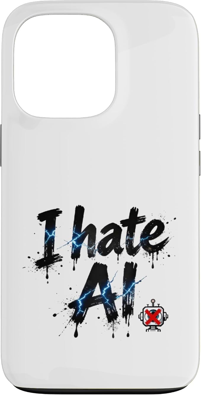 I Hate Ai Case for iPhone 13 Pro