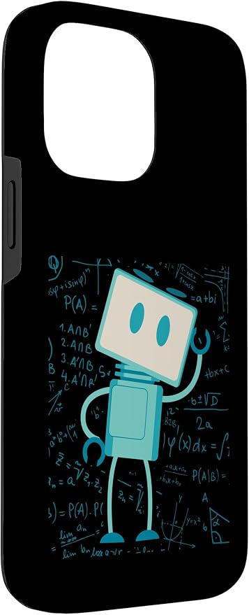 Artificial Intelligence Robot Futuristic AI Robotic Engineer Case for iPhone 14 Pro Max