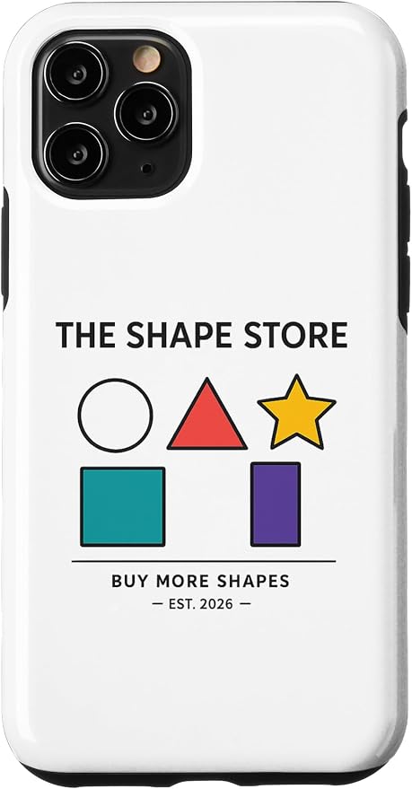 The Shape Store Funny Viral Meme from 2026 AI Humor Case for iPhone 11 Pro