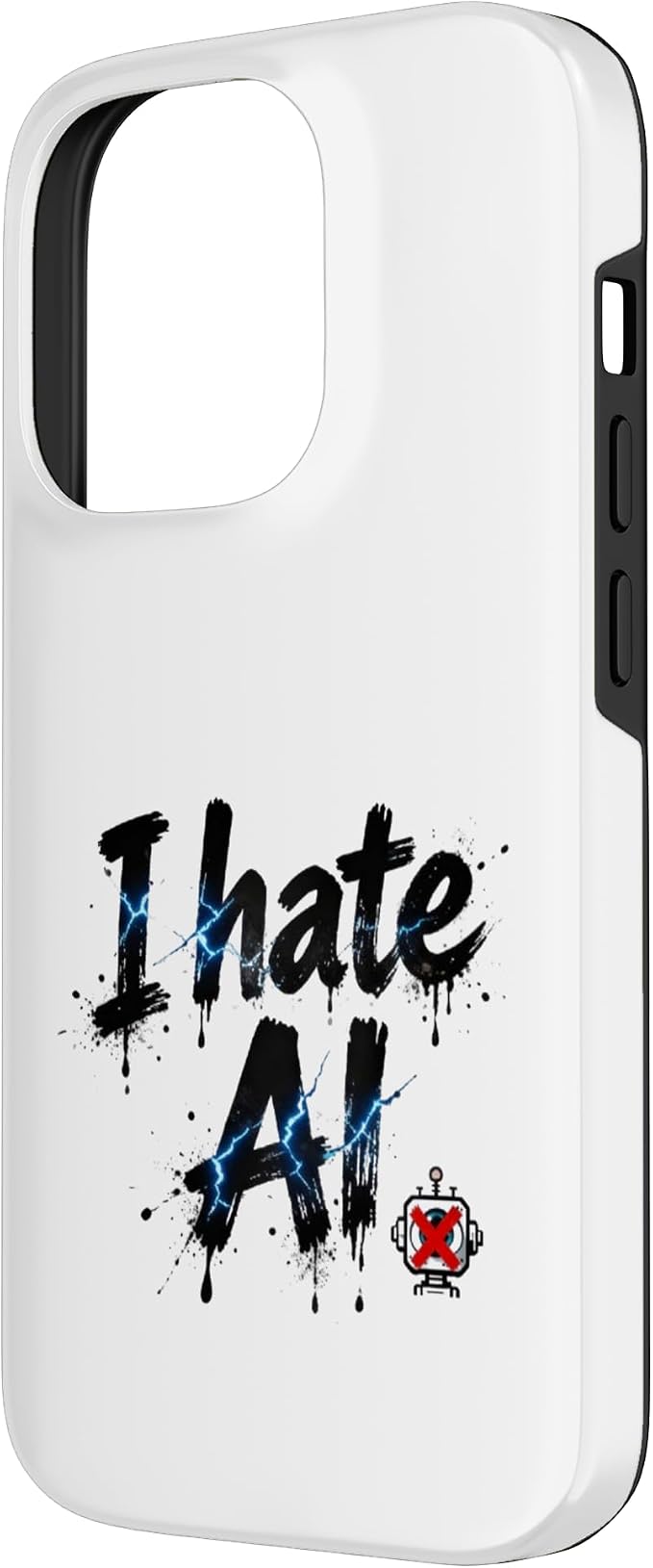 I Hate Ai Case for iPhone 14 Pro