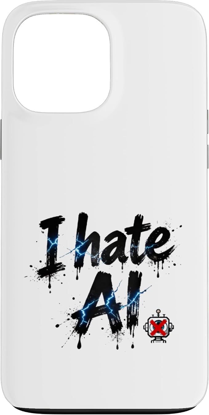 I Hate Ai Case for iPhone 13 Pro Max