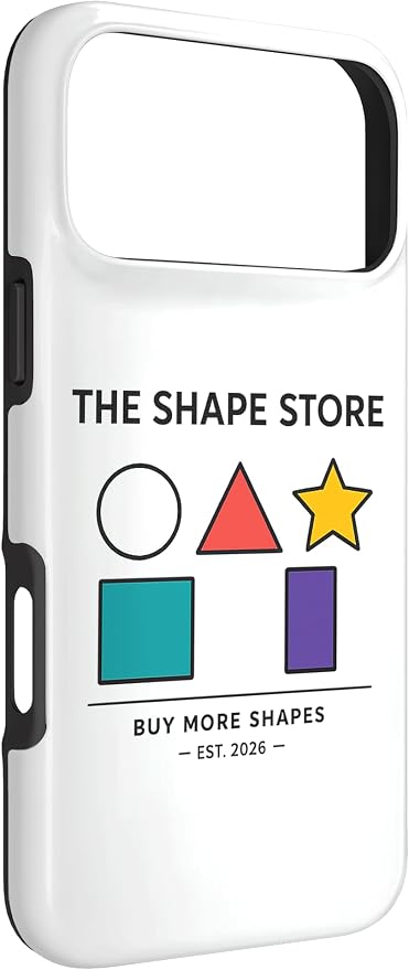 The Shape Store Funny Viral Meme from 2026 AI Humor Case for iPhone 17 Pro Max
