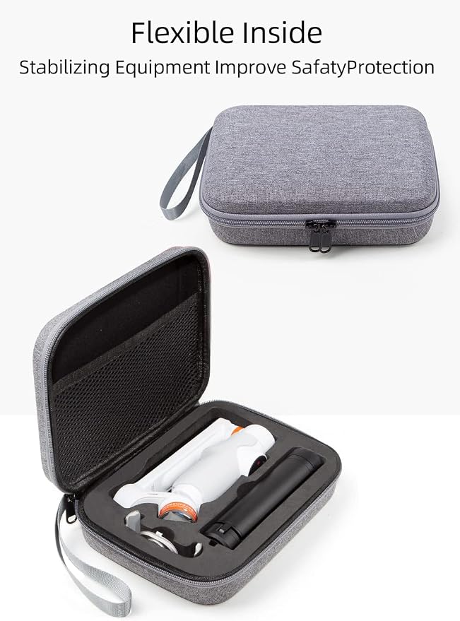 Carrying Case for Insta360 Flow,Compatible with Insta 360 Flow AI-Powered Smartphone Stabilizer (grey)