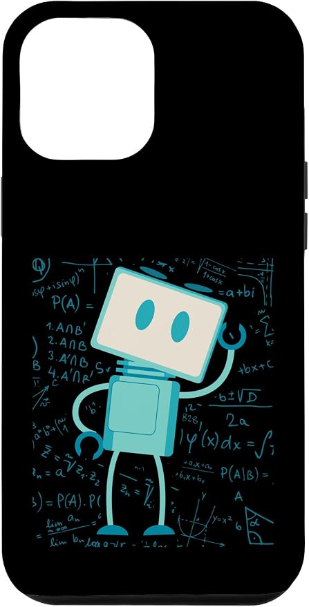 Artificial Intelligence Robot Futuristic AI Robotic Engineer Case for iPhone 12 Pro Max