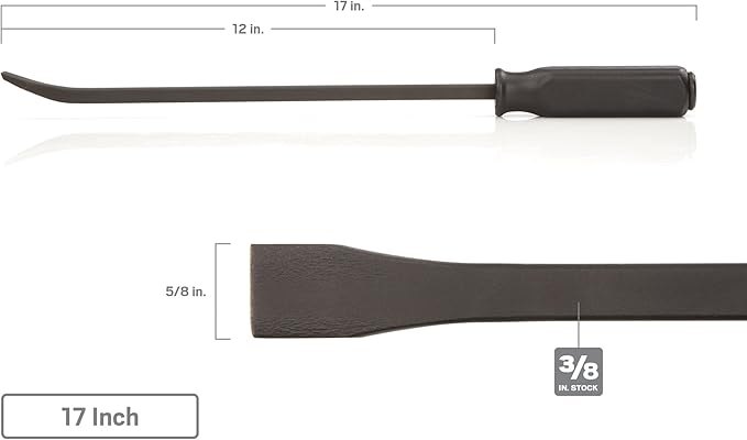 TEKTON Angled End Handled Pry Bar Set, 3-Piece (12, 17, 25 in.) | LSQ42103