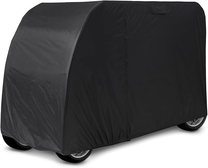 Amazon Basics Golf Cart Cover Accessories, Fits EZGO, Yamaha, Club Car, 2/4 Passenger