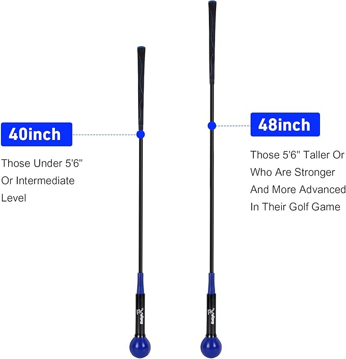 Golf Swing Trainer Aid and Correction for Strength Grip Tempo & Flexibility Training Suit for Indoor Practice Chipping Hitting Golf Accessories