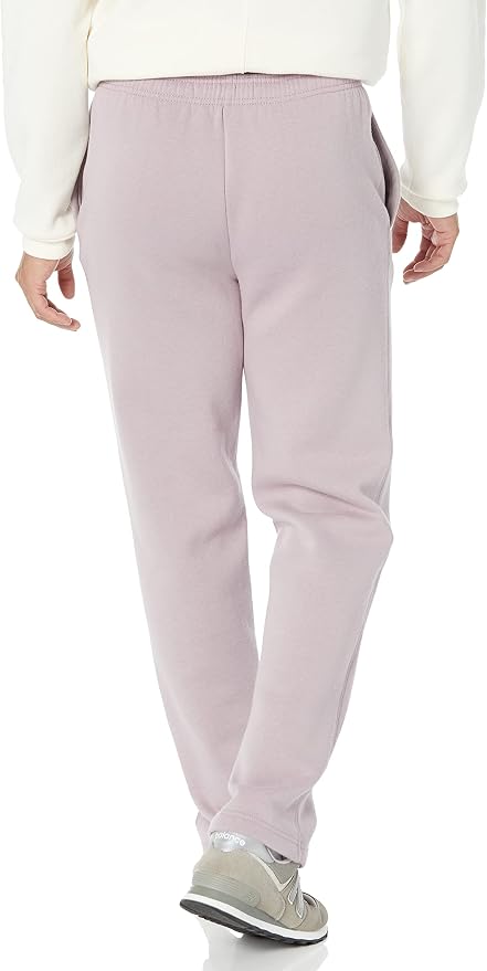 Amazon Essentials Men's Relaxed Straight Leg Fleece Open Bottom Sweatpant (Available in Big & Tall)
