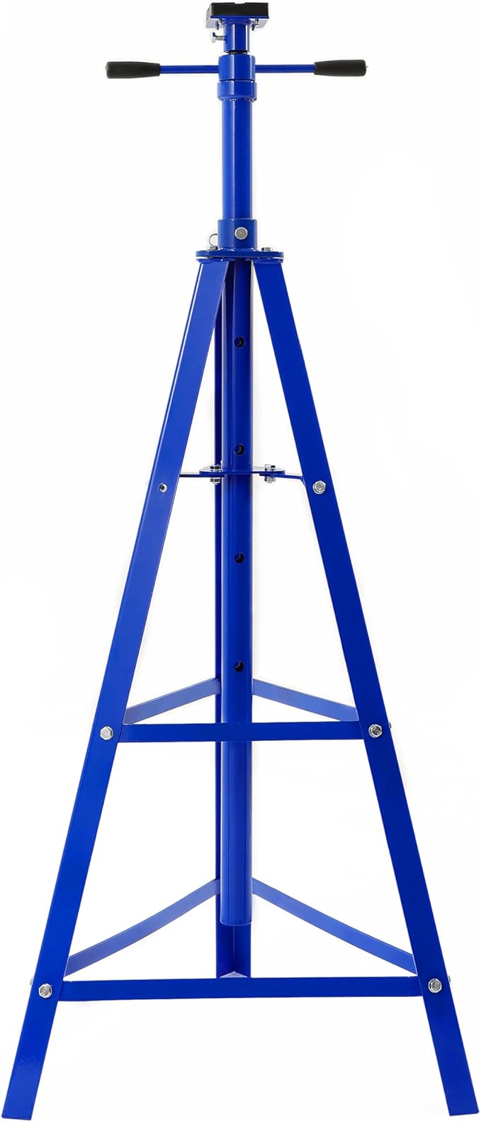 ALMULOO Adjustable Under Hoist Jack Stand for Repair Shops, Garages and DIY 2 Ton Reach Under Hoist Tripod Stand 4500 LBS Load Capacity High Lift Jack Stand 55-5/8" - 79-1/2" Powder Coated Steel