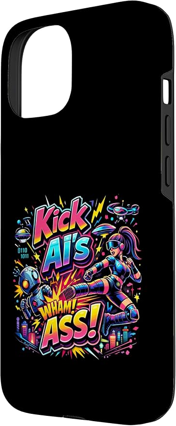 Tech Human vs AI Case for iPhone 15