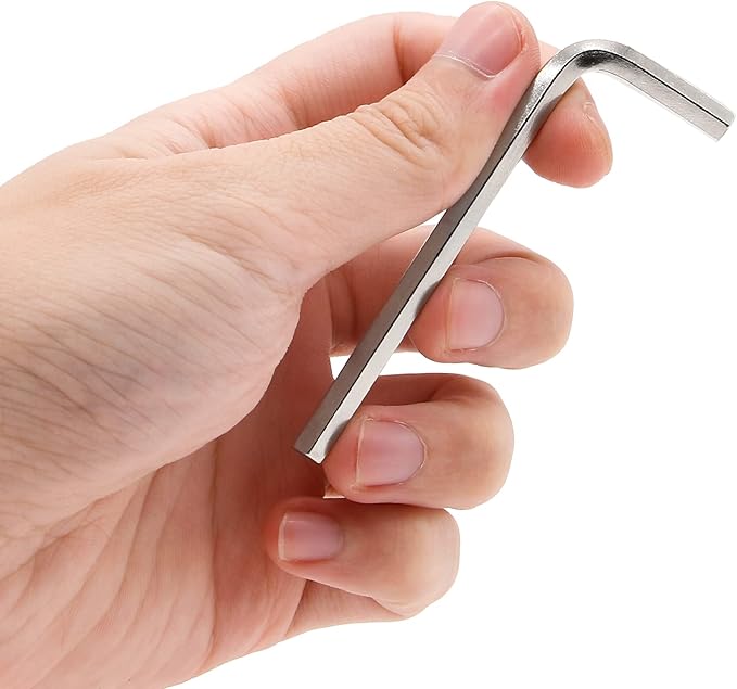 Piutouyar 5mm Hex Key Allen Key L Shaped Small Hex Wrench 10Pcs