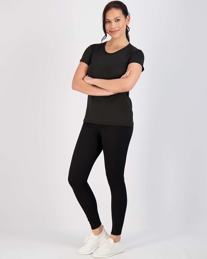 5 Pack Women's Dry Fit Short Sleeve Athletic Gym Workout Running Tops | Available in Plus Size, Exercise, Sports, Fitness, Quick Dry, Cooling, Moisture Wicking, Loose Basic Tees, Yoga, Pilates