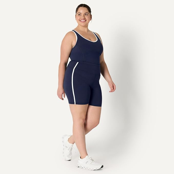 Amazon Essentials Women's Active FormFlex Buttery Soft High Waist Biker Shorts
