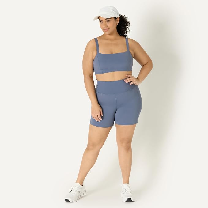 Amazon Essentials Women's Active FormFlex Buttery Soft High Waist Biker Shorts