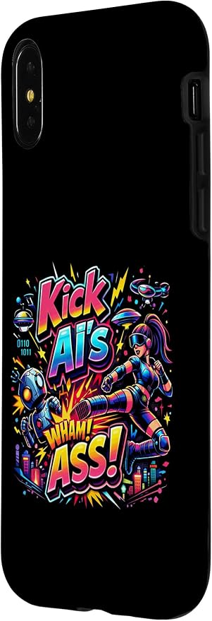 Tech Human vs AI Case for iPhone X/XS