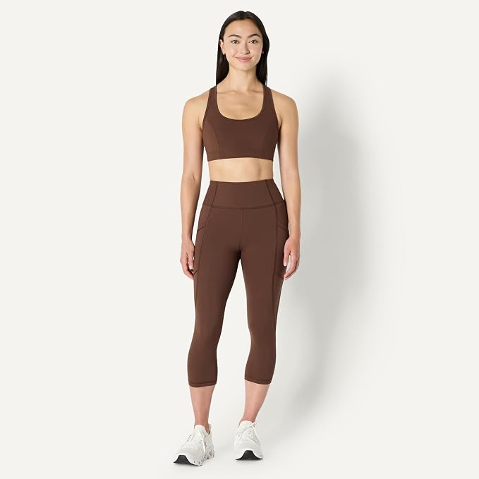 Amazon Essentials Women's Active Total Train Gym Workout Leggings