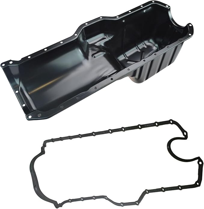 TRQ Engine Oil Pan Compatible with 1999-2004 Jeep Grand Cherokee 2000-2006 Wrangler