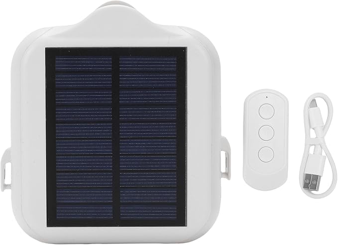 Zopsc Smart Curtain Motor, Solar Powered APP Controlled Automatic Curtain Opener with Voice Control and Timer, for Roman Rod U Shape I Beam Tracks