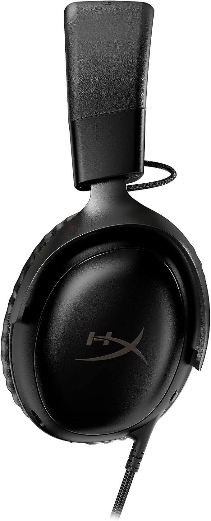 HyperX Cloud III – Wired Gaming Headset, PC, PS5, Xbox Series X|S, Angled 53mm Drivers, Spatial Audio, Memory Foam, Durable Frame, Ultra-Clear 10mm Mic, USB-C, USB-A, 3.5mm – Black