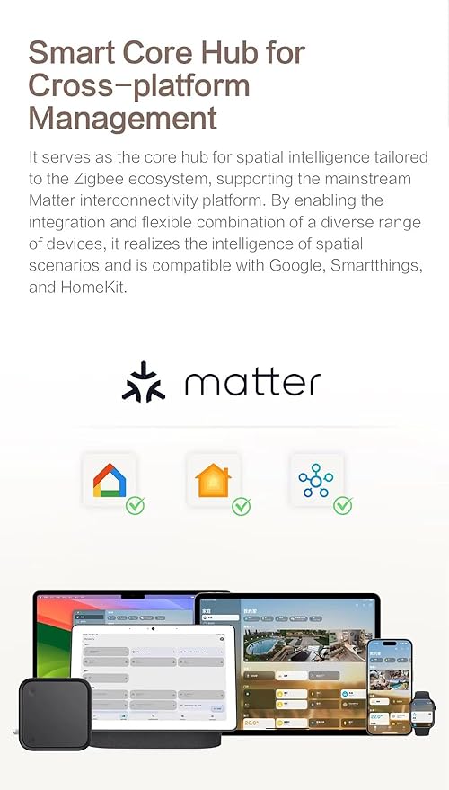 Matter Smart Curtain Track System, Hidden Motorized Curtain Rail, 1.8N.m 60kg Load, QR Pairing WiFi, Compatible with HomeKit Alexa Google Home SmartThings, Remote (5 meters (196.8 inches))