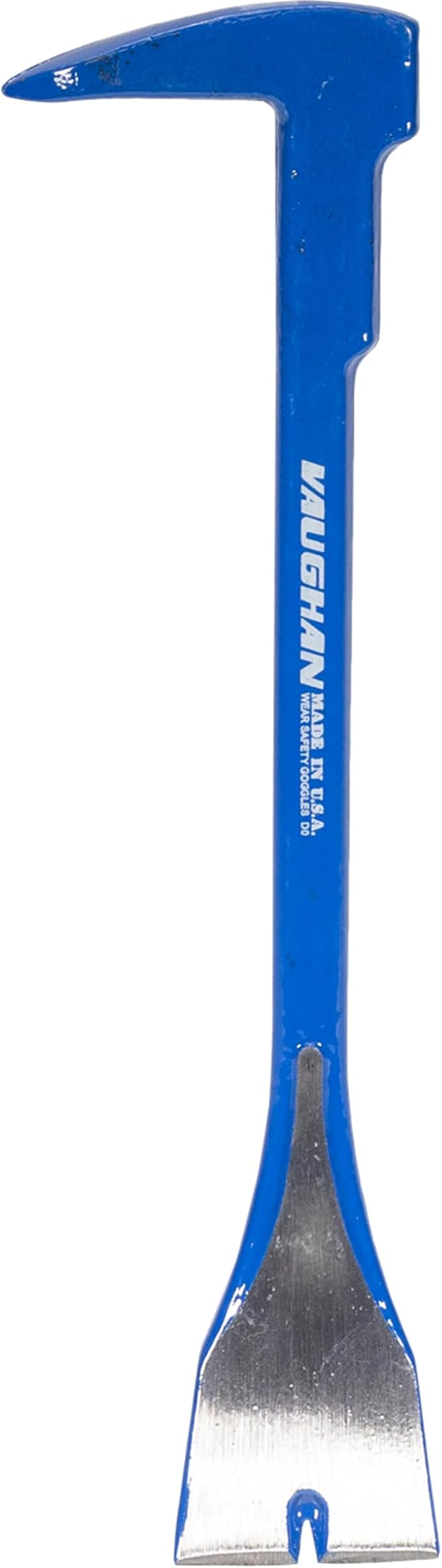 VAUGHAN Bear Claw Scraper Bar, 10 Inch Pry Bar, Nail Puller, Made In The USA, BC/SB10, VN57043