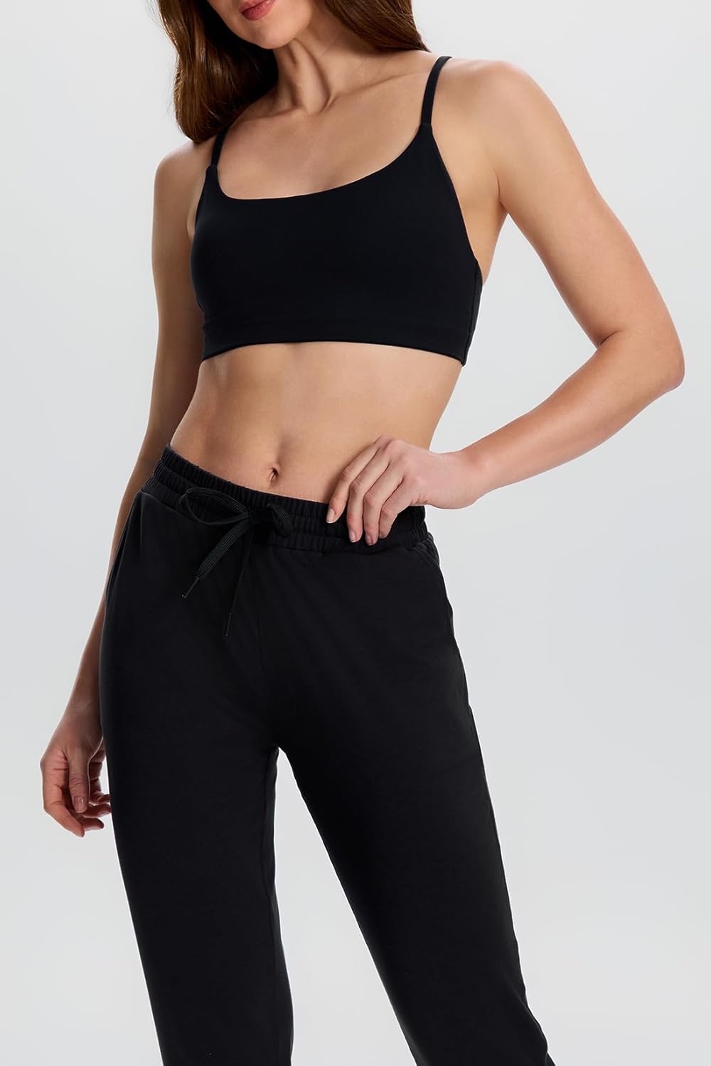 Yogipace Ultra-Soft Women's Jogger Sweatpants - Athletic Lounge Pants with Pockets | Petite/Regular/Tall