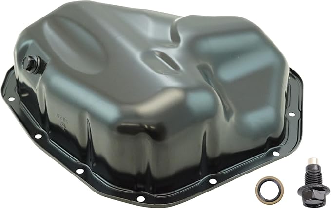 TRQ Engine Oil Pan Compatible with 2013-2017 Lexus ES300h 2015-2017 NX300h Toyota Avalon 2010-2017 Camry 2009-2017 Highlander 2011-2012 Sienna 2009-2015 Venza