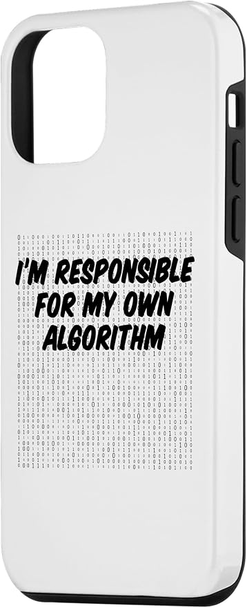 iPhone 12 mini Binary Code Computer Algorithm AI Artificial Intelligence Case