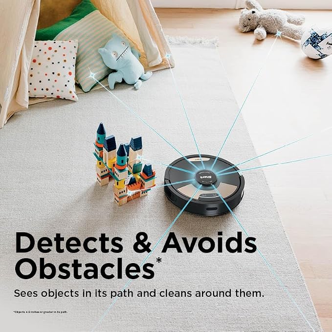Shark Matrix Plus Robot Vacuum and Mop,UR2650WS | Sonic Mopping, Matrix Clean, CleanEdge, HEPA 30-Day Self-Empty Base, 360° LiDAR Mapping, Self-Cleaning Brushroll, Wi-Fi