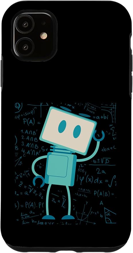 Artificial Intelligence Robot Futuristic AI Robotic Engineer Case for iPhone 11