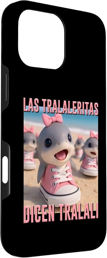 Trendy Internet Meme Tralaleritas Dicen Tralali AI Generated Case for iPhone 16 Pro Max