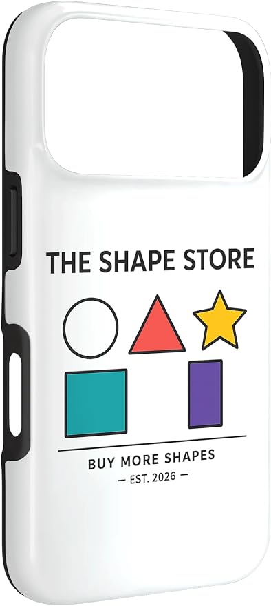 The Shape Store Funny Viral Meme from 2026 AI Humor Case for iPhone 17 Pro