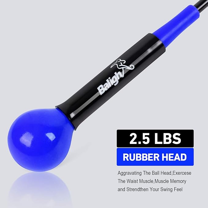 Golf Swing Trainer Aid and Correction for Strength Grip Tempo & Flexibility Training Suit for Indoor Practice Chipping Hitting Golf Accessories