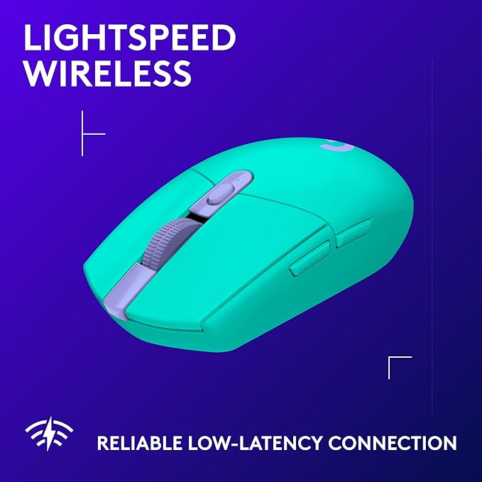 Logitech G305 Lightspeed Wireless Gaming Mouse + G733 Lightspeed Wireless Gaming Headset Bundle - Mint