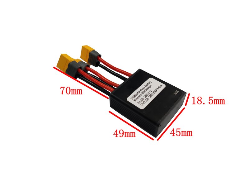 SZWEDI Double Battery Discharge Converter for E-Bike/E-Scooter 750w and 1000W Dual Battery Pack Switch Balancer 10-100V DC Input Max 40 Amps Generation II