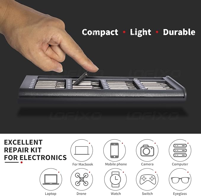 Screwdriver Set Star Pentalobe P5/P2 Triangle Triwing Y000 Y00 for Iphone/macbook/xbox/Switch Controller laptop PC Screwdriver Phillips,FlatHead Glasses Repair Kit Compatible with torx T8/T6/T5/T9/T10