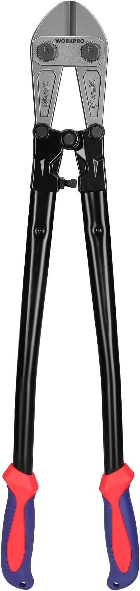 WORKPRO W017007A Bolt Cutter, Bi-Material Handle with Soft Rubber Grip, 30" & ESTWING Gooseneck Wrecking Bar PRO - 36" Pry Bar with Angled Chisel End & Forged Steel Construction