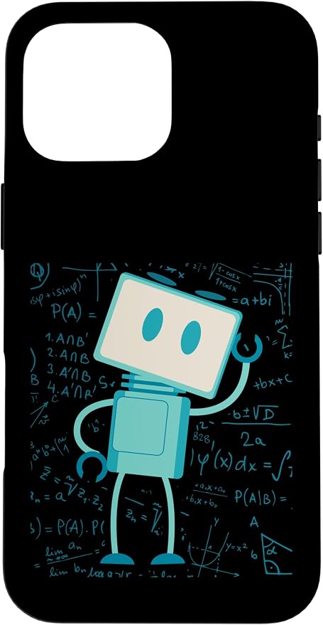 Artificial Intelligence Robot Futuristic AI Robotic Engineer Case for iPhone 16 Pro Max